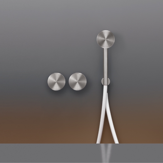 Настенный 2 прогрессивные смесители, установленные для ванной / душем с круглый ручной душ диаметр 65 мм  GIO25Y CEADESIGN  - Вид №1