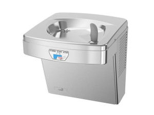 Бесконтактный диспенсер для воды с фонтаном