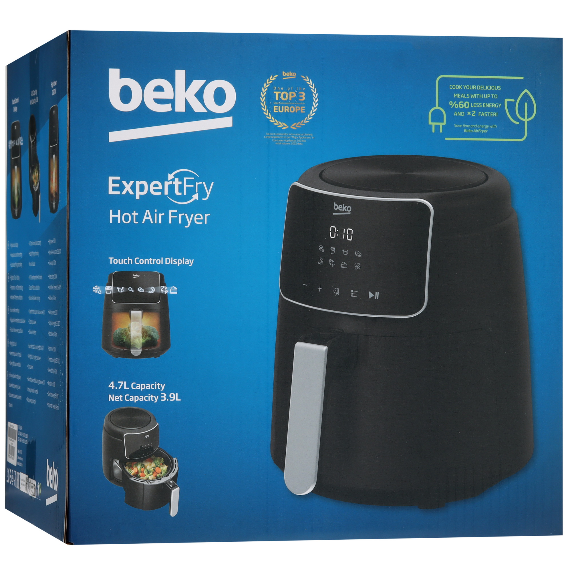 5615091 Аэрогриль Beko FRL 2244 B черный STDN-0140504 - Вид №8