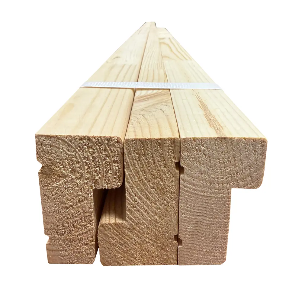 Комплект дверной коробки массив хвои 36x65x2100мм сорт АВ РЕМСЕРВИС STLM-2002692