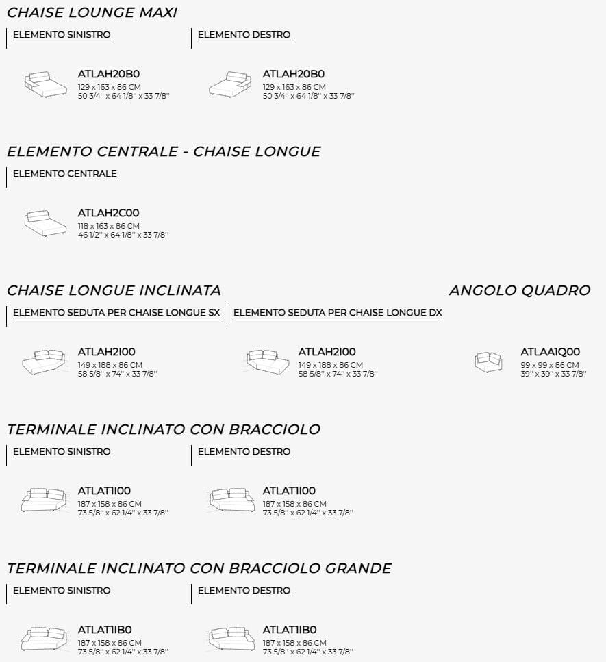 Ткань диван Ditre Italia ATLANTIS ARCH-00035005 - Вид №24