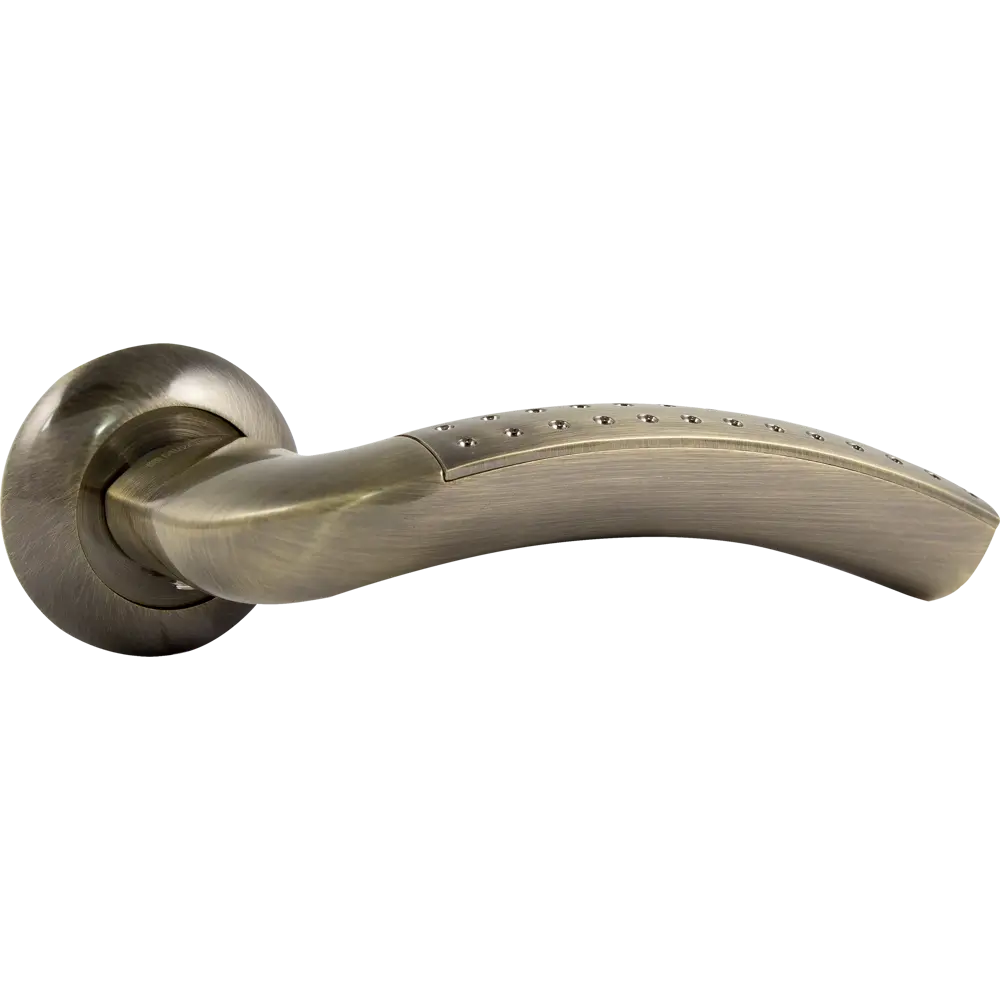Комплект дверных ручек без запирания SET45/Z INTRO RM/HD AB-6 зеленая бронза 82110345 STLM-2076058 FUARO  - Вид №2