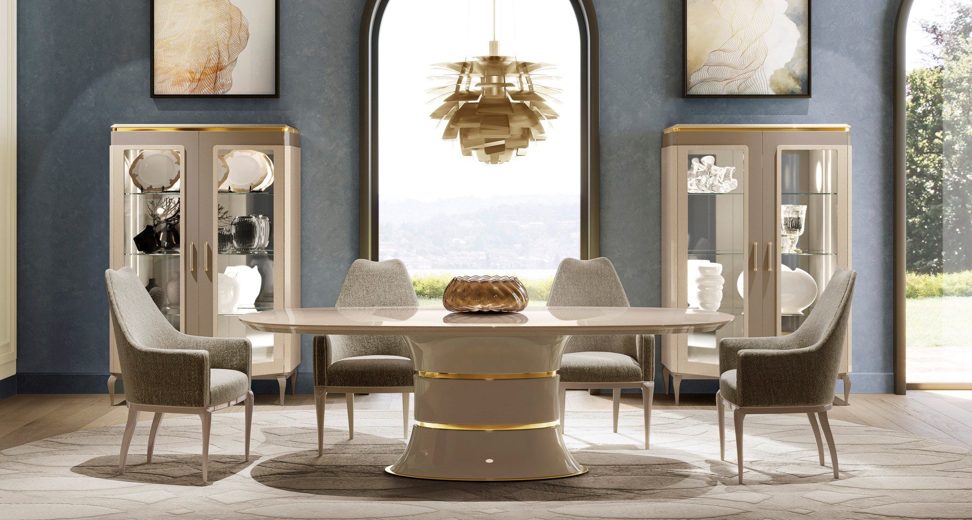 Витрина из дерева и стекла A.R. Arredamenti Виктор ARCH-00130639 - Вид №2