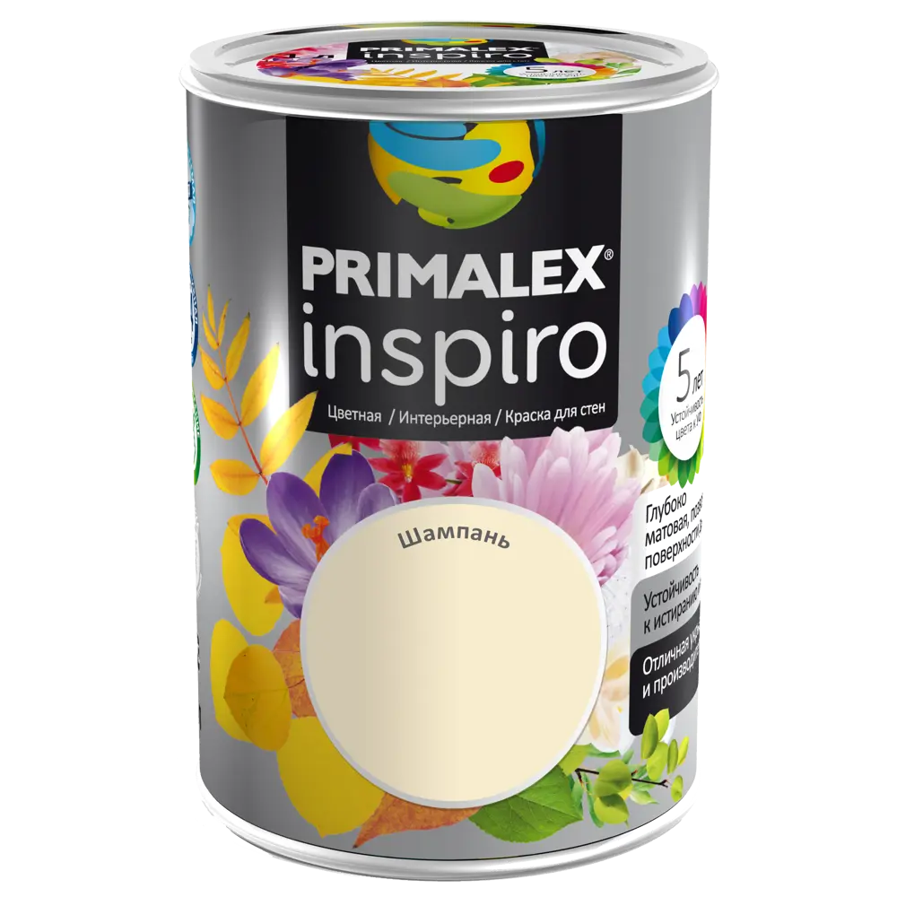 Краска для стен Primalex Inspiro цвет шампань 1 л STLM-2159904