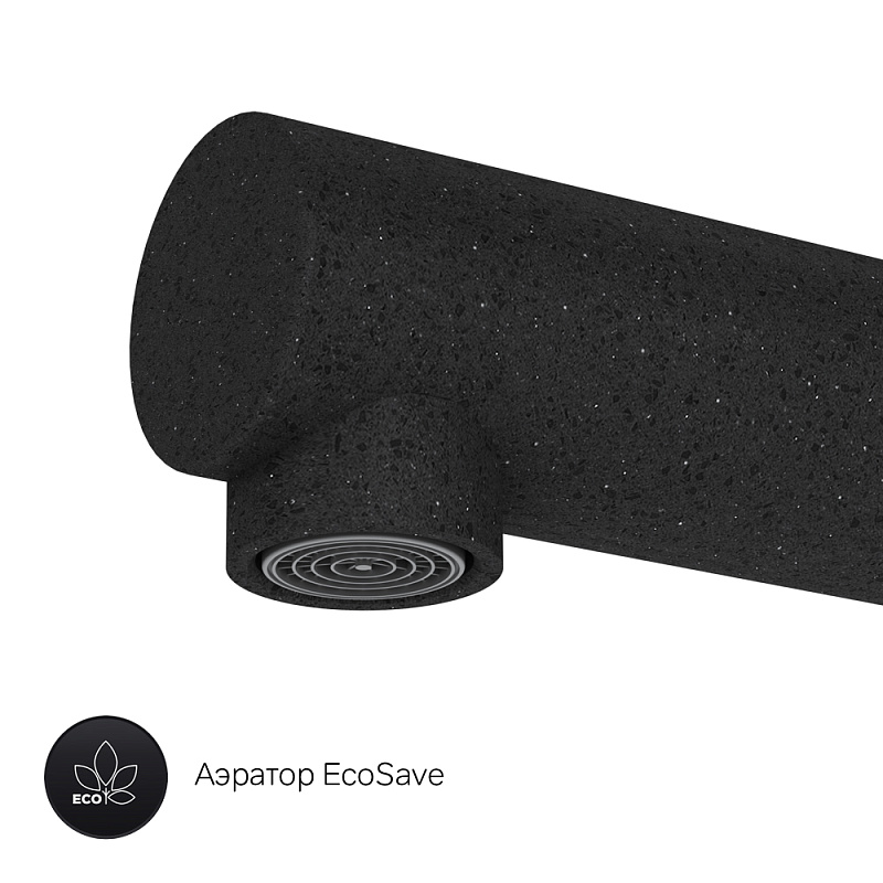 F8005022 смеситель для кухни L-образный излив черный шт. AM.PM Like - Вид №6