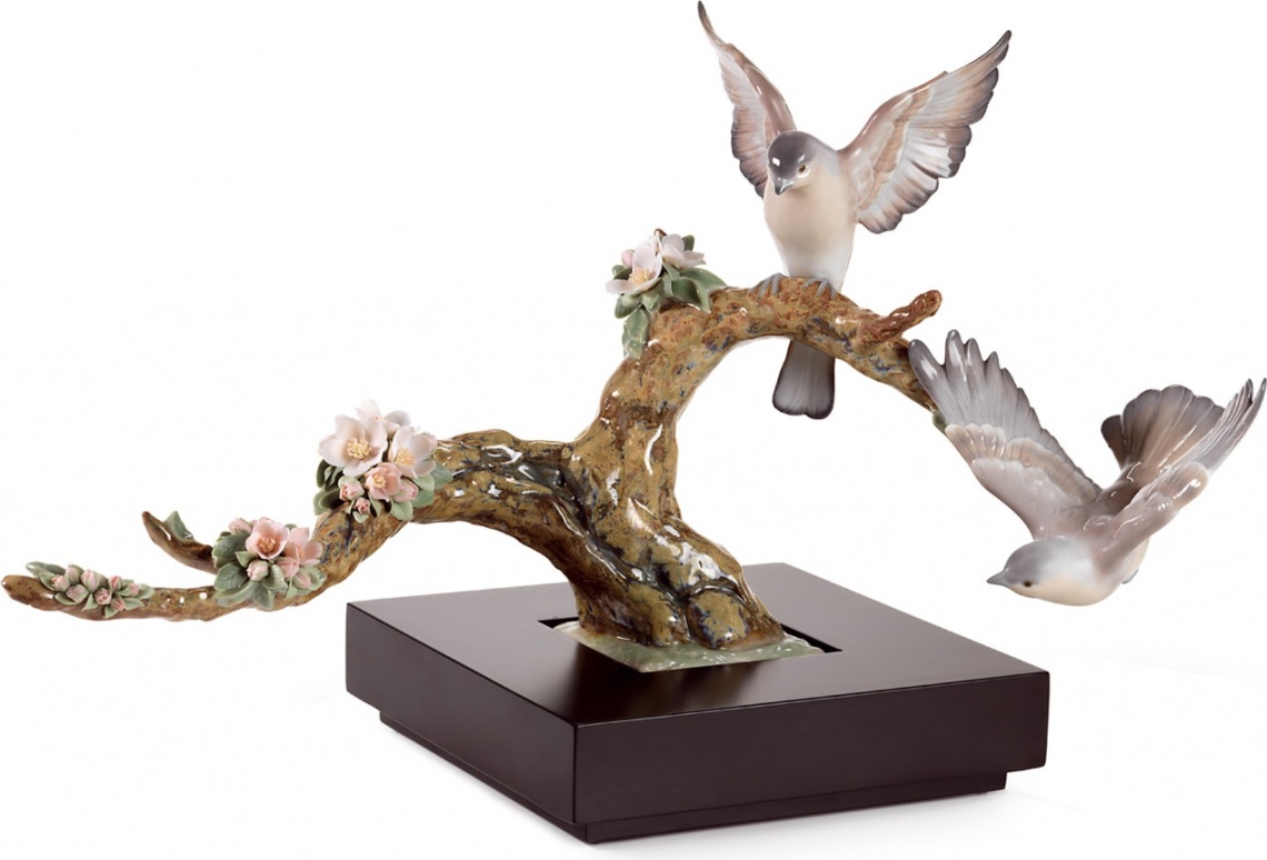 10669100 LLADRO Фигурка Lladro "Лесные трели" 47х29см Фарфор Lladró 