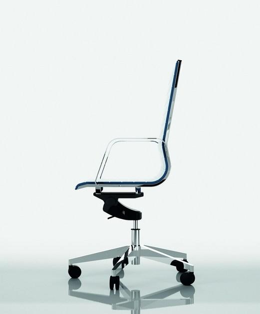 Quadrifoglio Стул для руководителя с высокой спинкой Diva soft sun-id-1504060 - Вид №1