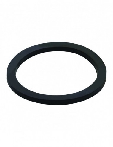 014200 005 01  Плоская прокладка для гайки 1 "1/2, 45 x 37 x 3 мм, черный эластомер, 2 шт. Valentin Чернить  - Вид №1