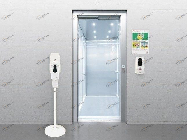 SCHINDLER Дозатор для дезинфицирующего геля Schindler hygienic sun-id-1510934