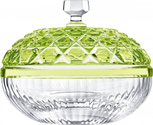 10660765 St. Louis Конфетница St. Louis "Ройал" 10,3см (светло-зеленый) Хрусталь