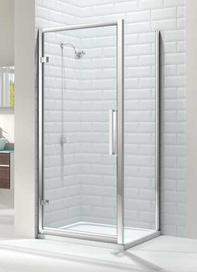 Торцевая панель для монтажа с дверью M82201 Merlyn 8 Series Хромированный - Вид №2