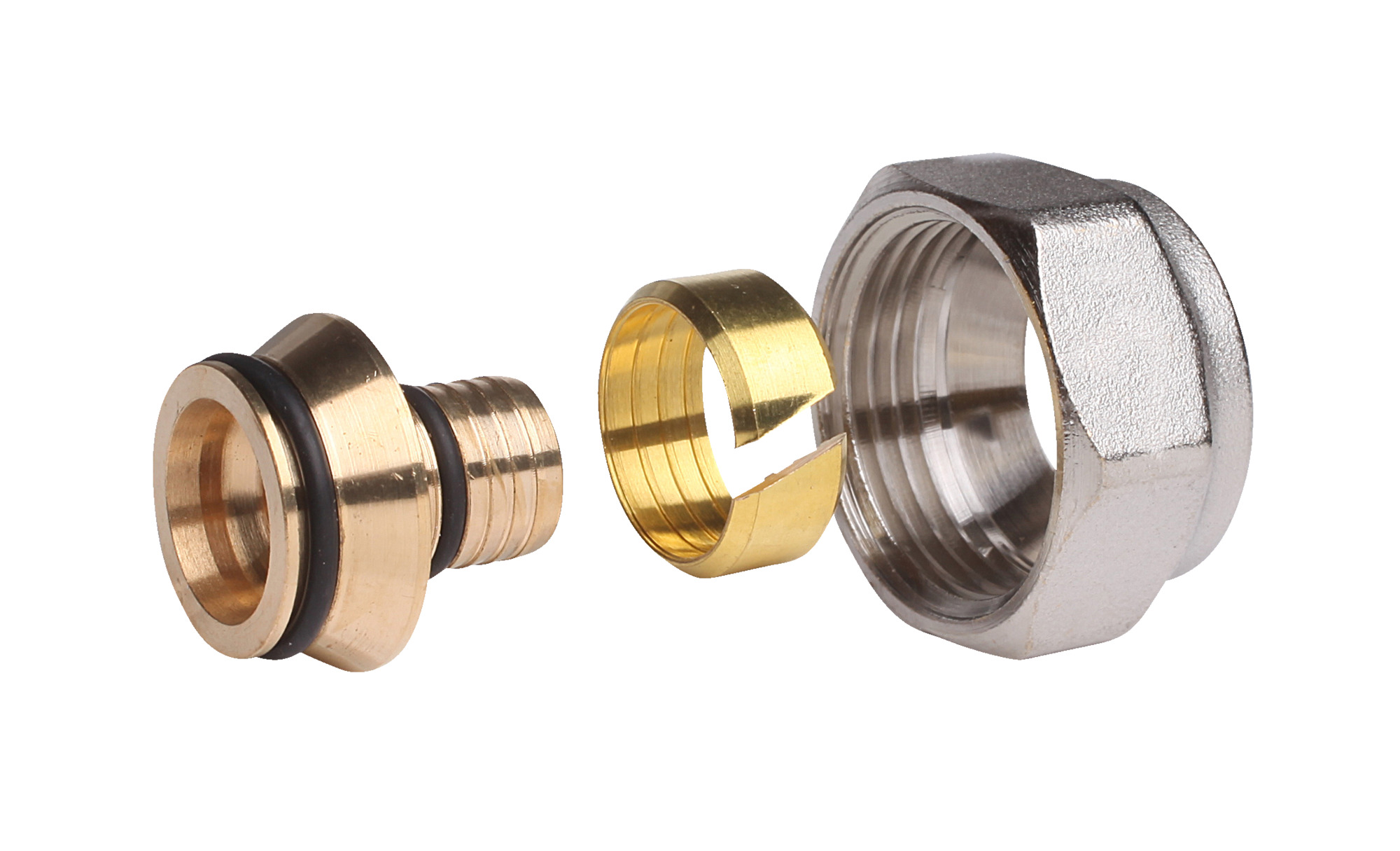 Danfoss Фитинги для металлопластиковых труб (Alupex) Уплотн. фитинги AluPEX 18x2 G3/4'' вн 013G4188  - Вид №6