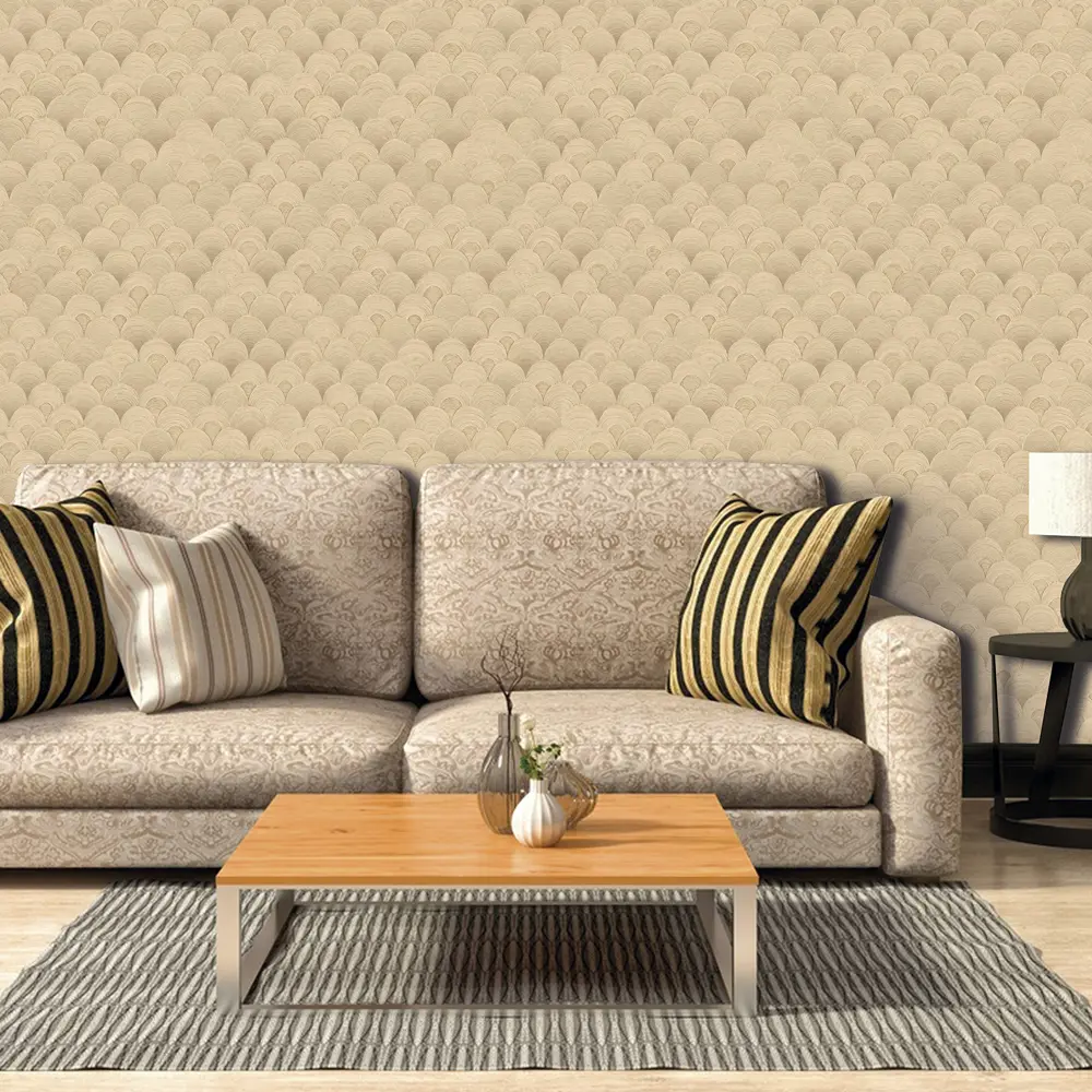 Обои флизелиновые Erismann Elegance жёлтые 1.06 м 3601-5 STLM-2169476 - Вид №1