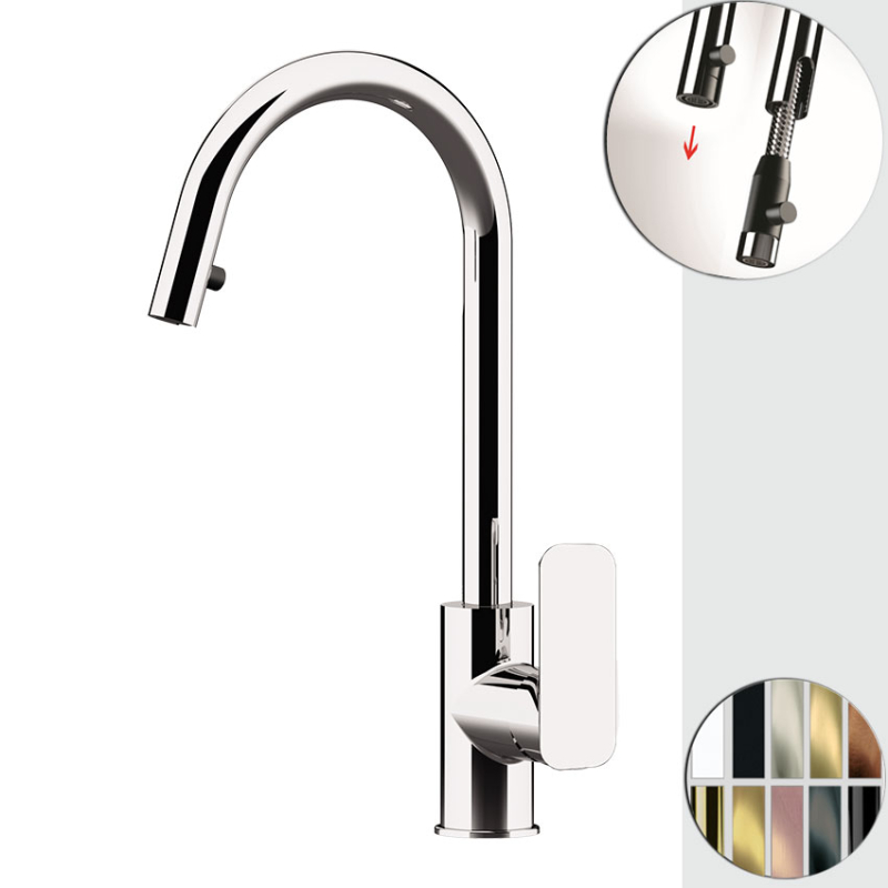 TA684 Смеситель для мойки DANIEL RUBINETTERIE Cucina - Вид №3