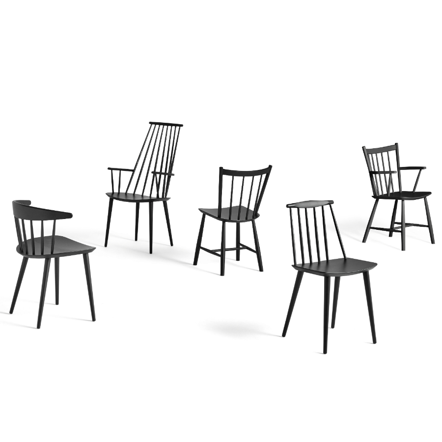 Стул J41, черный Hay 1028012019000 - Вид №6