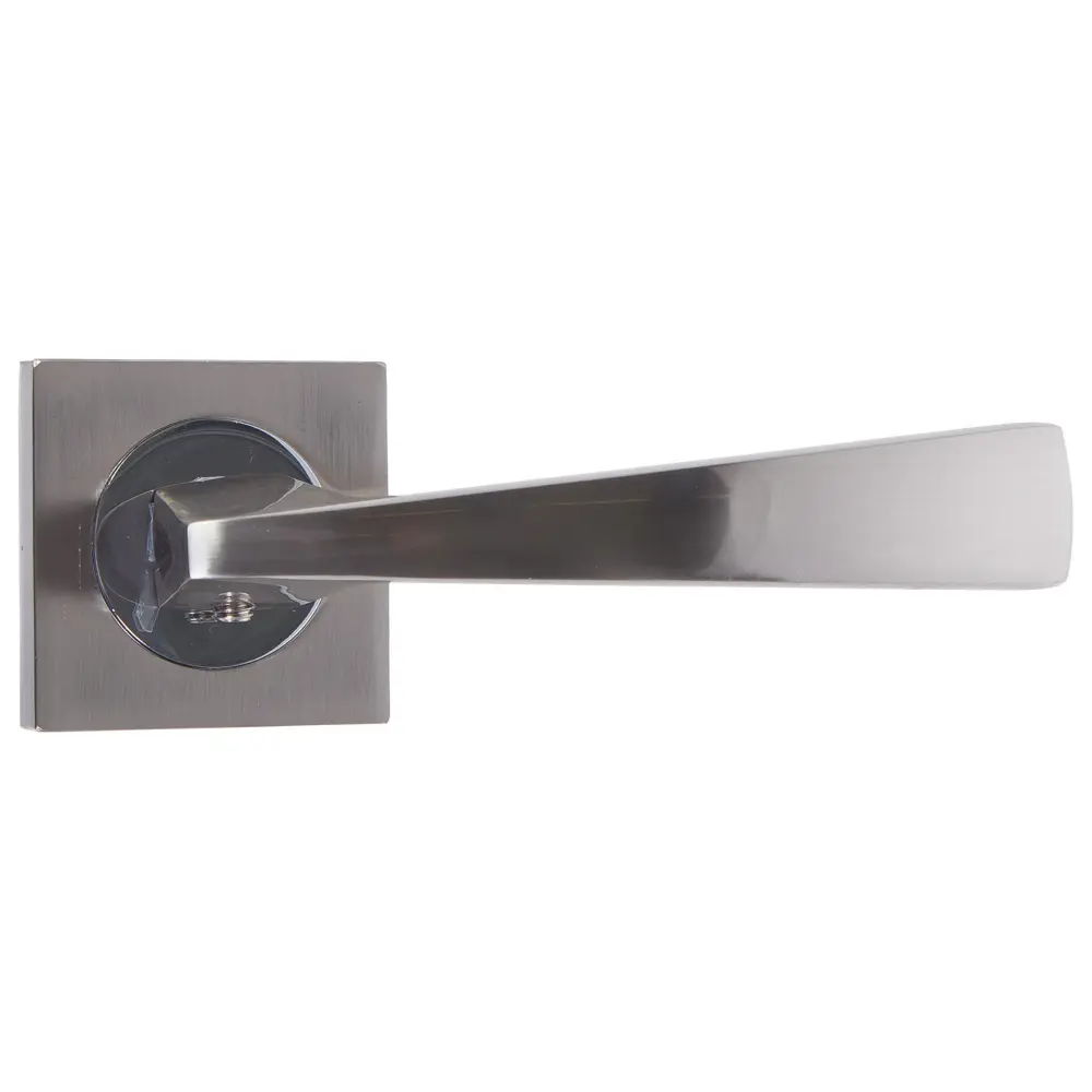 Дверная ручка Inspire «SQ Beam», без запирания, комплект, цвет никель STLM-2075901