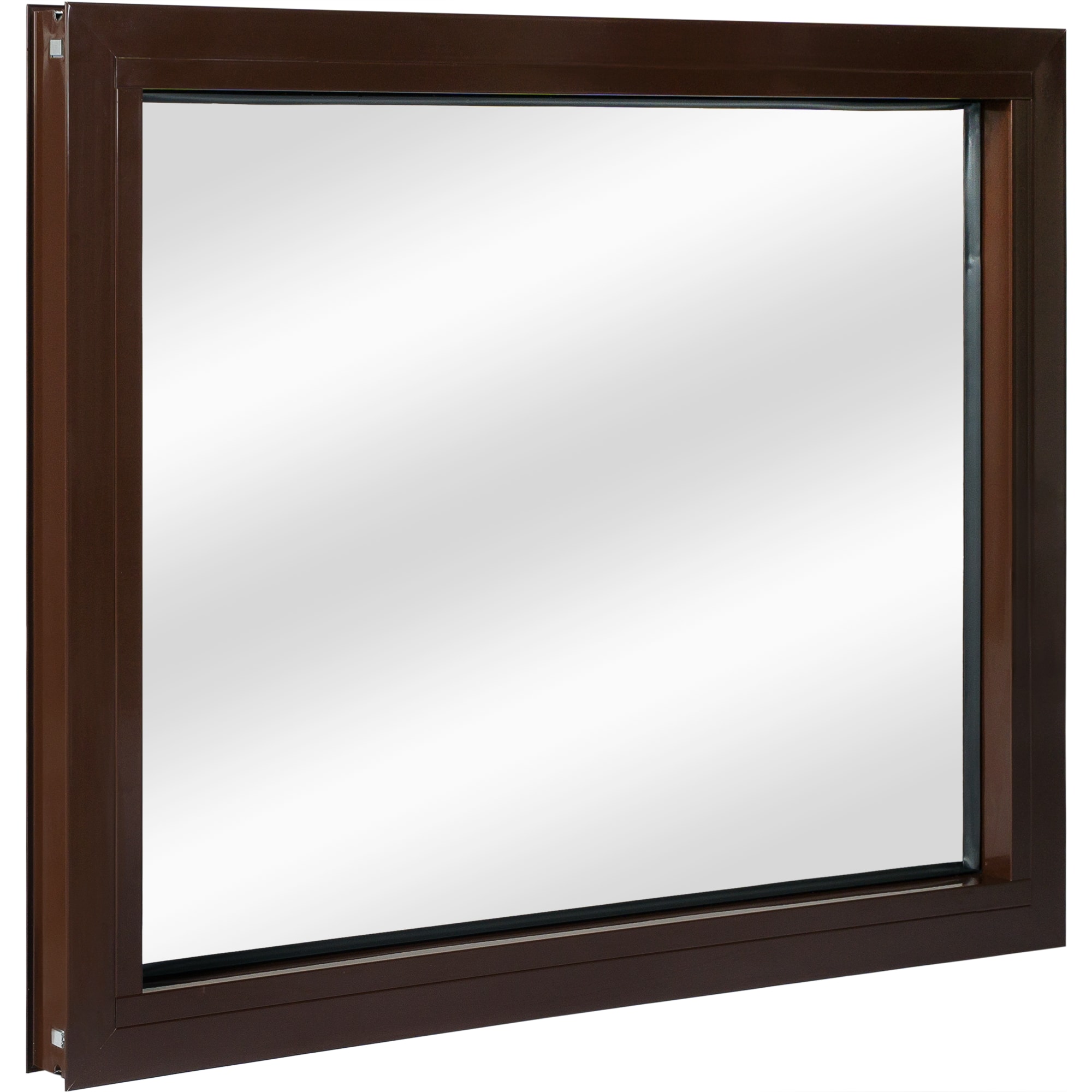 82603532 Алюминиевое ограждение балкона глухое 50x60 см кориневый Santreyd  - Вид №1