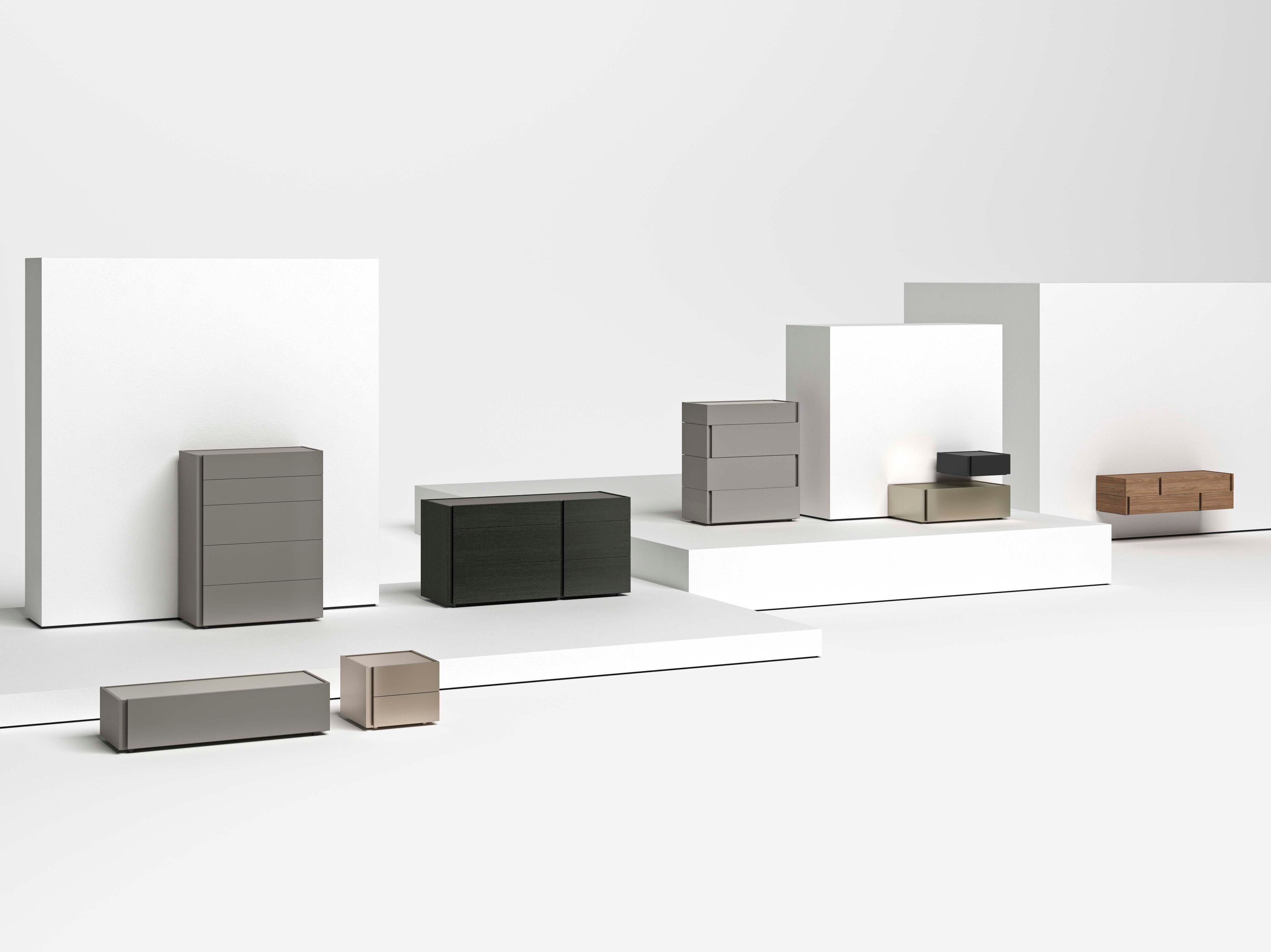 Деревянная тумбочка с ящиками Alf DaFrè Da-do ARCH-00087670 - Вид №3