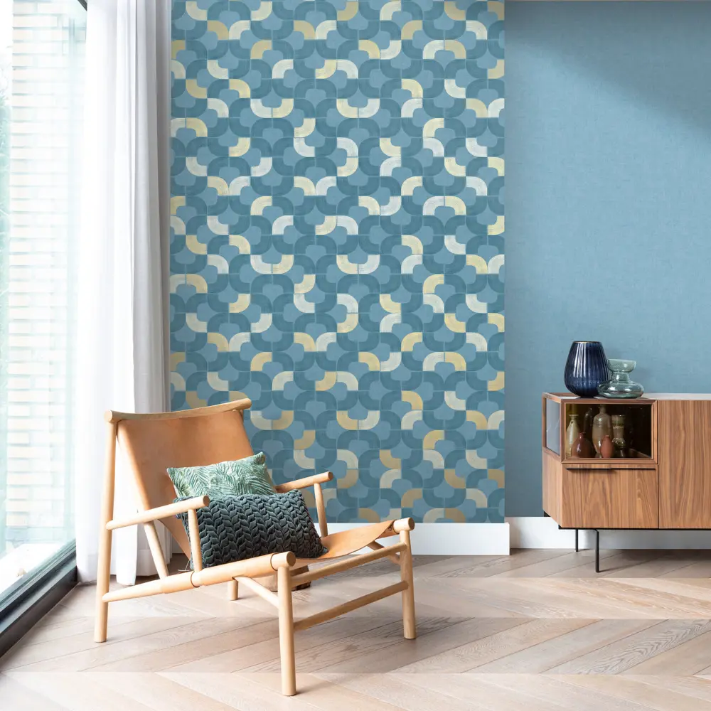 Обои флизелиновые Inspire Concept синие 1.06 м 648546 STLM-2040178 - Вид №2