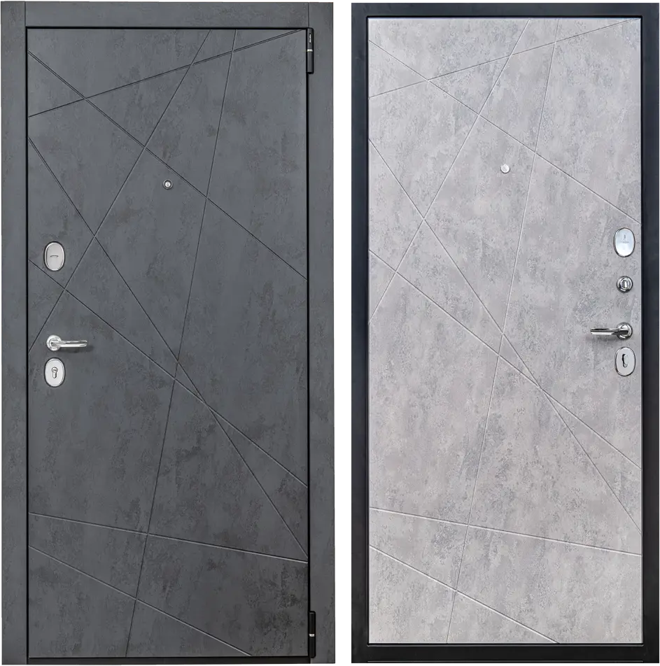 PORTIKA Порта Р-3 - входная металлическая дверь в стиле Графит/Грей 84531947