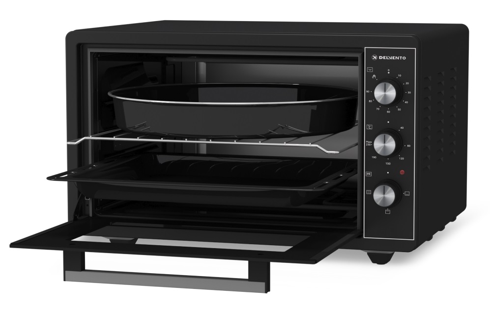 9057877 Мини-печь Delvento D4401 черный STDN-0088586 - Вид №3