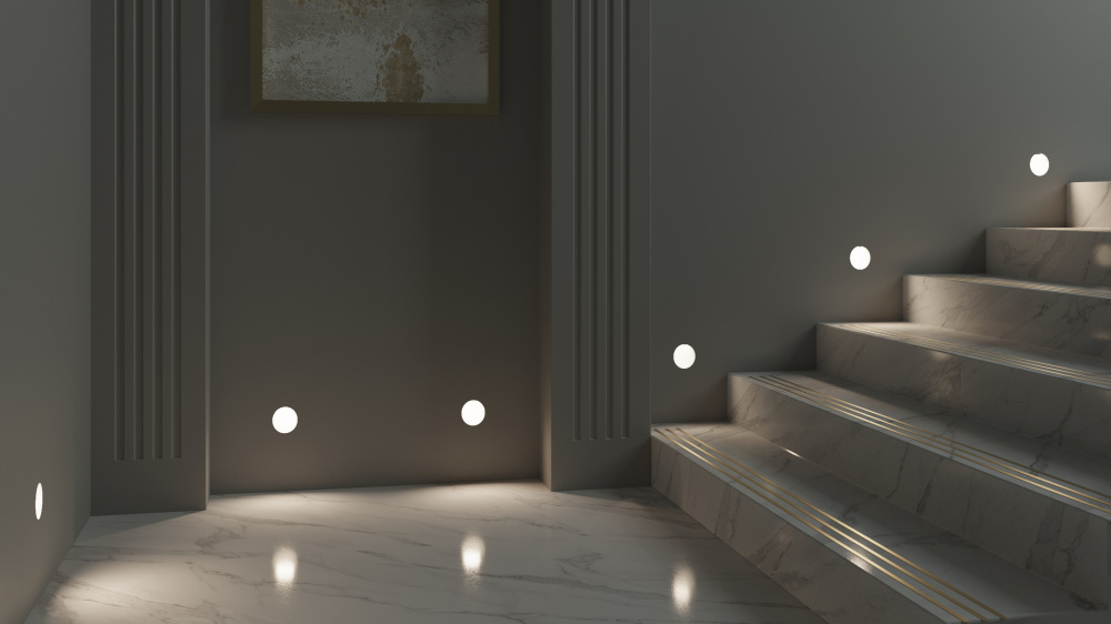 SN 024 Встраиваемый стеновой гипсовый светильник Stellanova SUBRA  - Вид №2