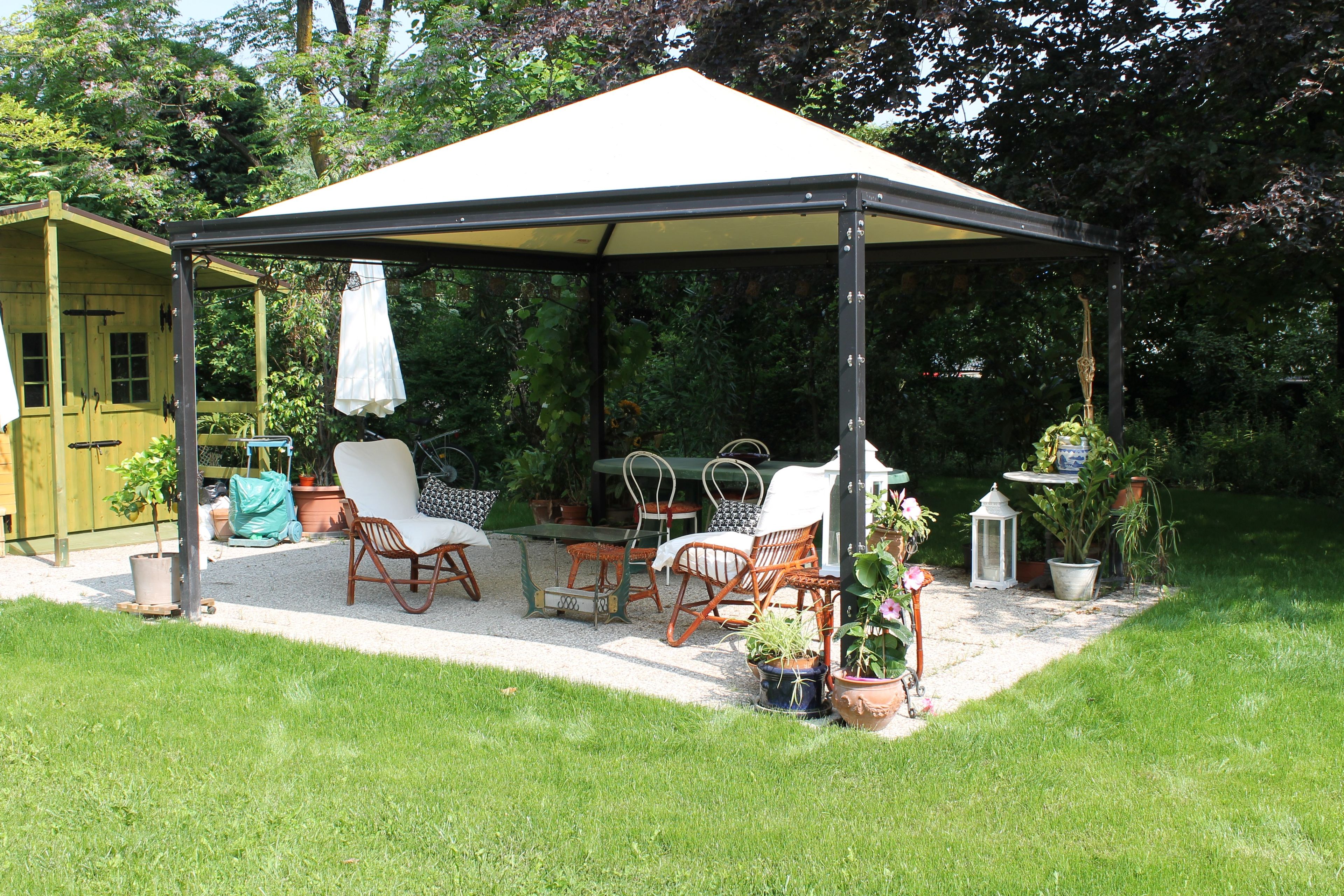 Высокопрочная стальная беседка SELVOLINA PRIMAVERA ARCH-00105442 - Вид №4