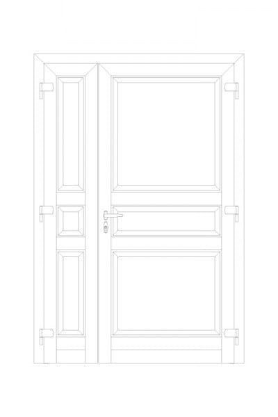 Алюминиевая входная дверь NURITH IMPERO ARCH-00007609 - Вид №5