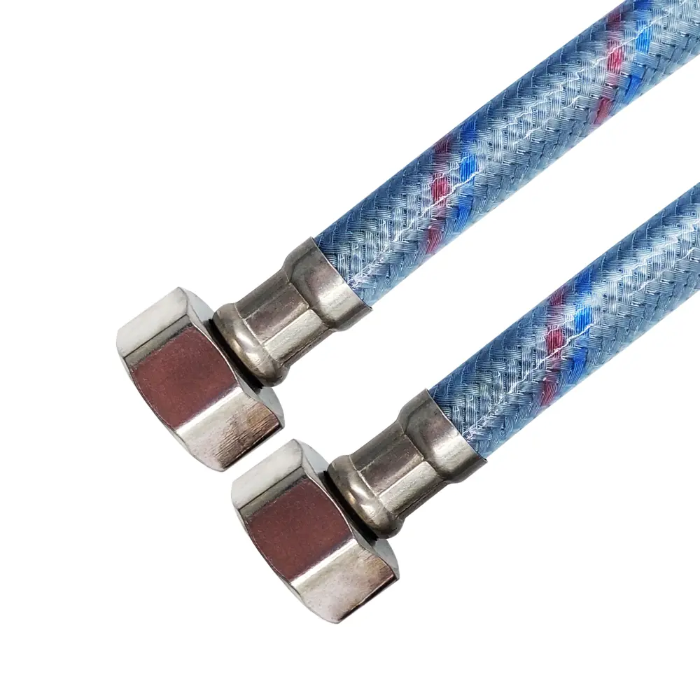 Гибкая подводка Santreyd OPTIMA с двойной защитой для воды 1/2" 30 см 88022969 STLM-0801307