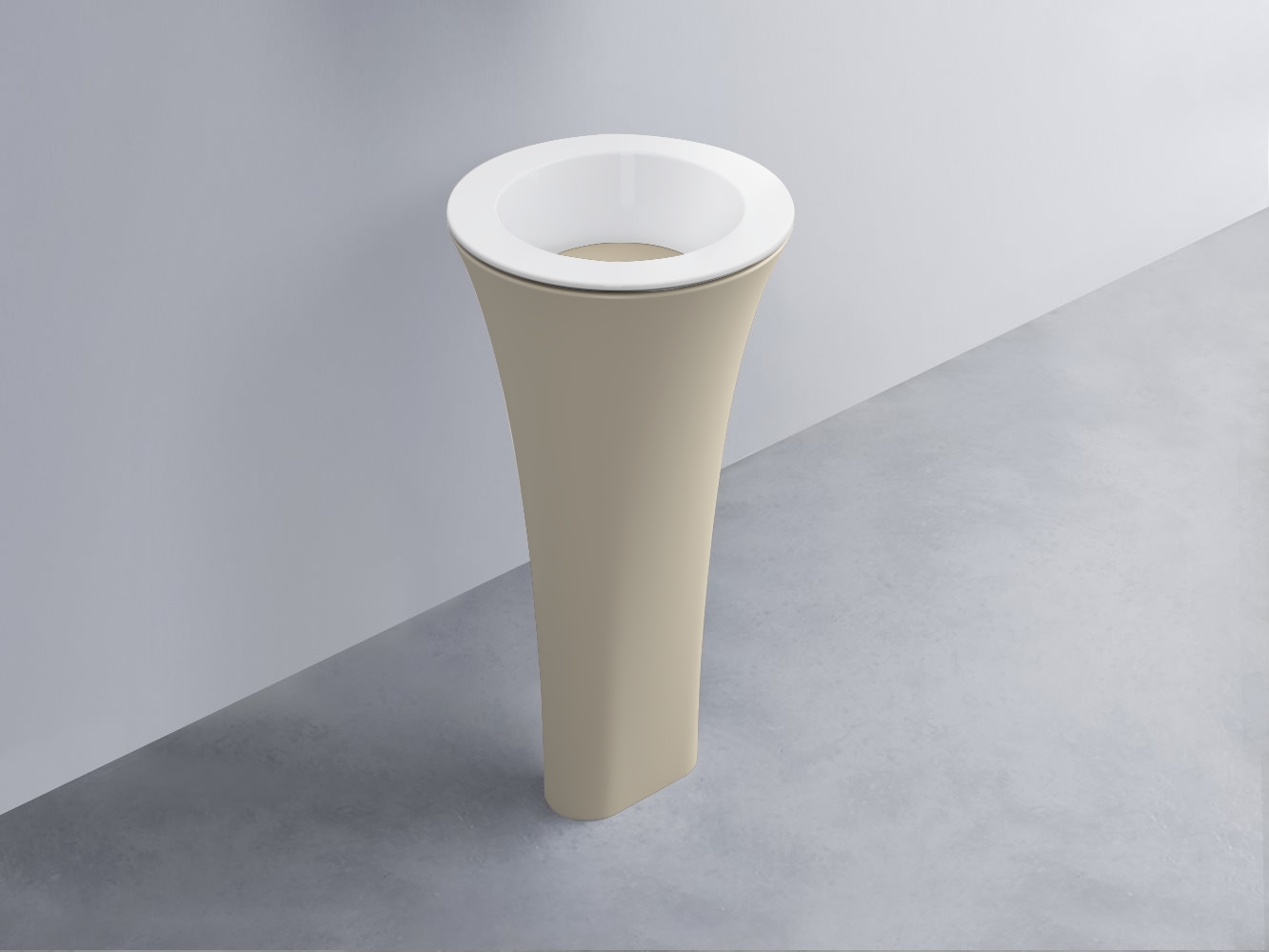 AMLA45-BL+AMPILT-LN+AMCOLT-LN Раковина Amedeo Tondo отдельностоящая cielo Enjoy + Amedeo Ceramica Cielo