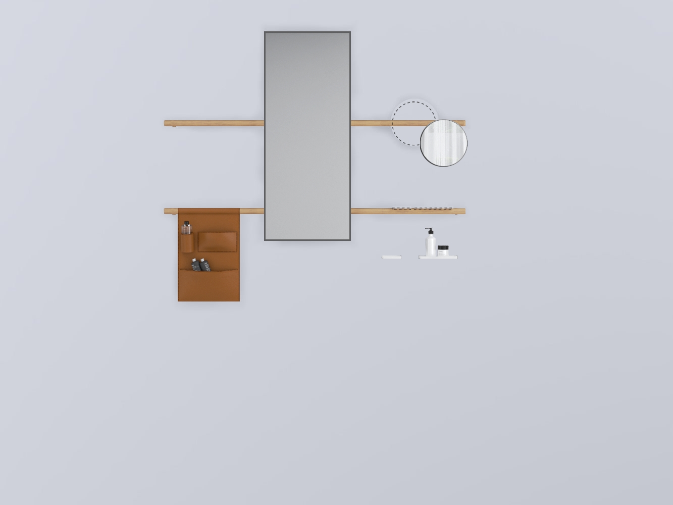 SWSTRE-RN+SWSPR-CM+SWSPI-CM+SWM10-BI+SWM20-BI+SWSCR-NA . прямоугольный дерево cielo Siwa Ceramica Cielo