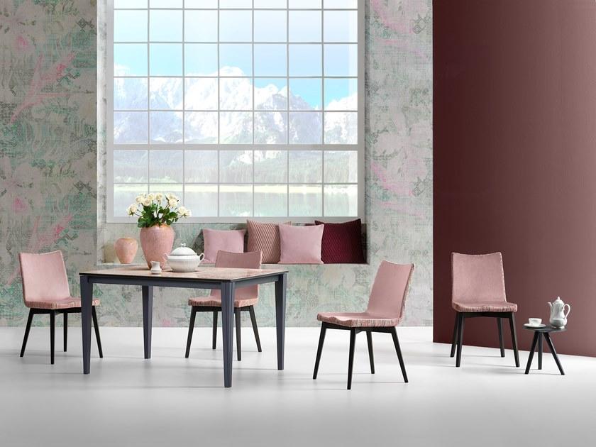 Natisa Раздвижной стол из керамики и подставка из бука sun-id-1504981 - Вид №3