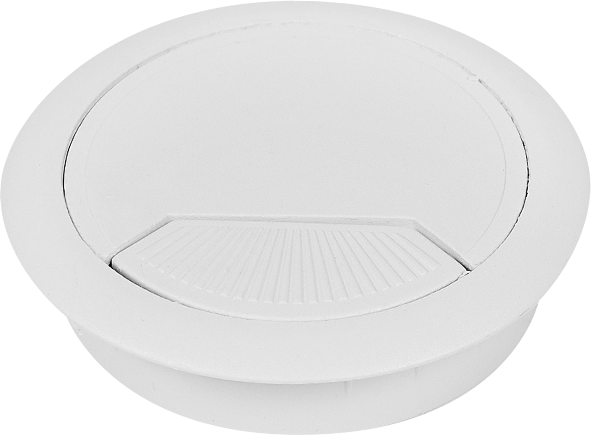 82648383 Заглушка кабель-канала d60 мм пластик цвет белый STLM-0032828 JET 