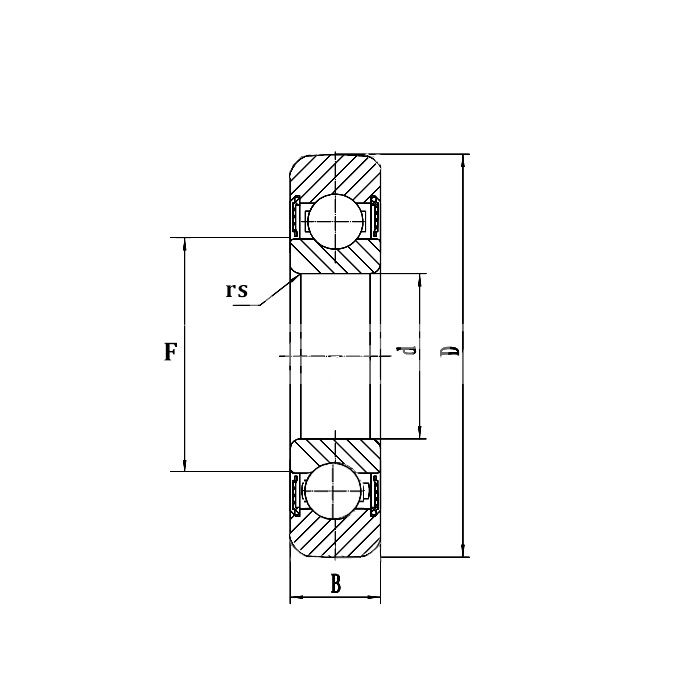IS1760 Опорный ролик LR6001NPPU ISKRA  - Вид №1