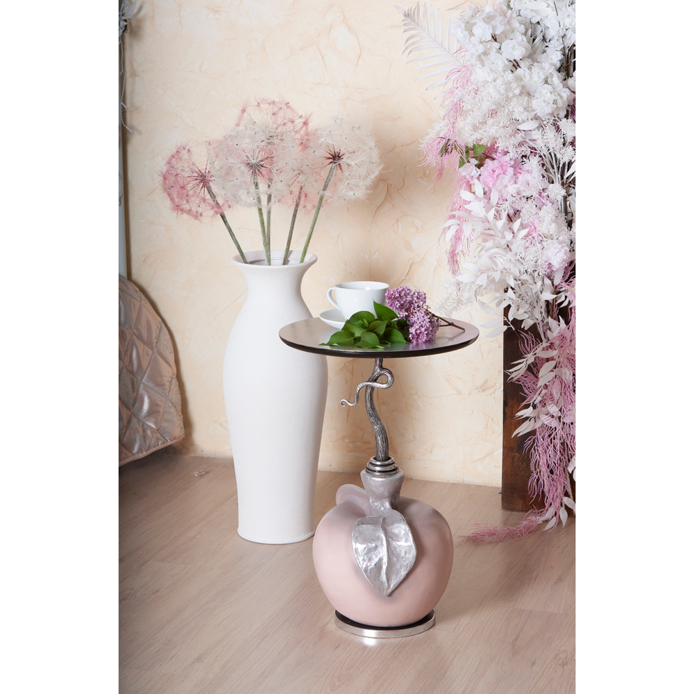 17138 Столик декоративный Яблоко Евы Сильвер Пиони BOGACHO 4627179652623 - Вид №7