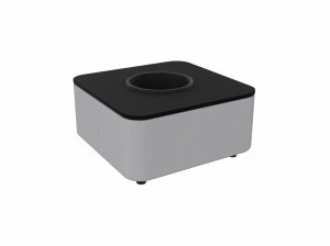 Ткань круглый горшок держатель