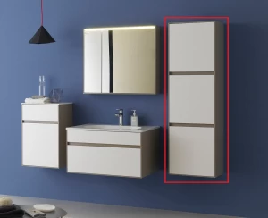 Шкаф пенал Donna 01014  Словения