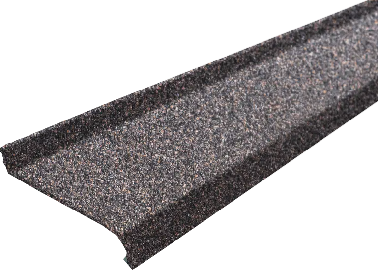 Цокольная планка ТЕХНОНИКОЛЬ Hauberk с отделкой под бельгийский гранит 1.25 м 88292167