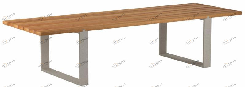 Royal Botania Прямоугольный садовый стол из тика Vigor sun-id-1374644