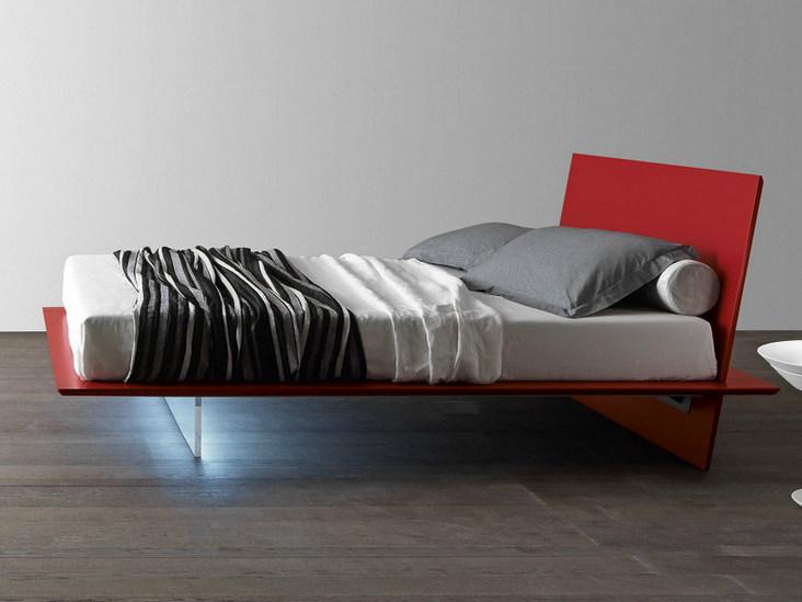 Presotto Лакированная двуспальная кровать Plana | letto sun-id-1495014 - Вид №1