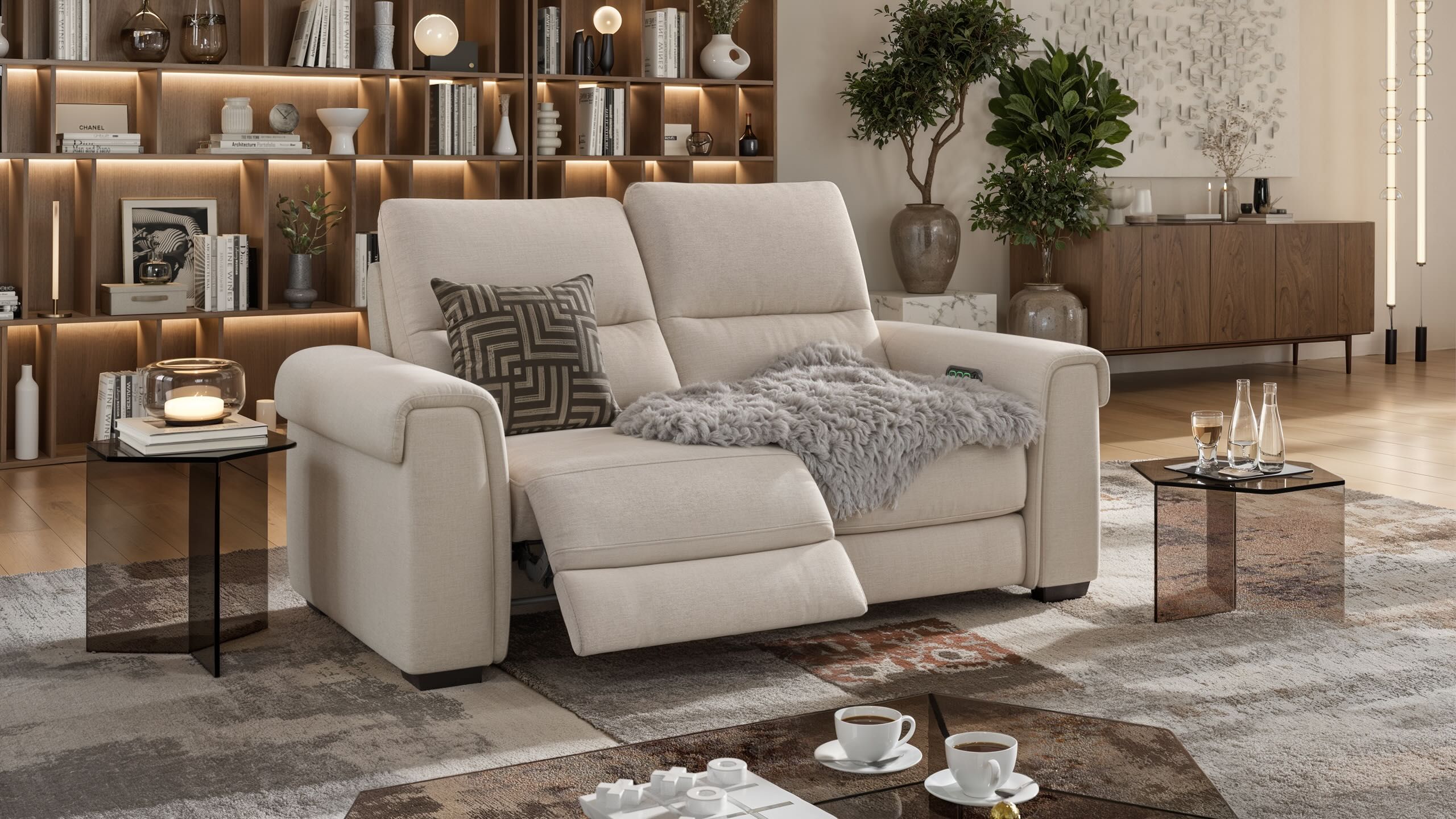 2-местный тканевый диван Sofanella ARCH-00071261 - Вид №1