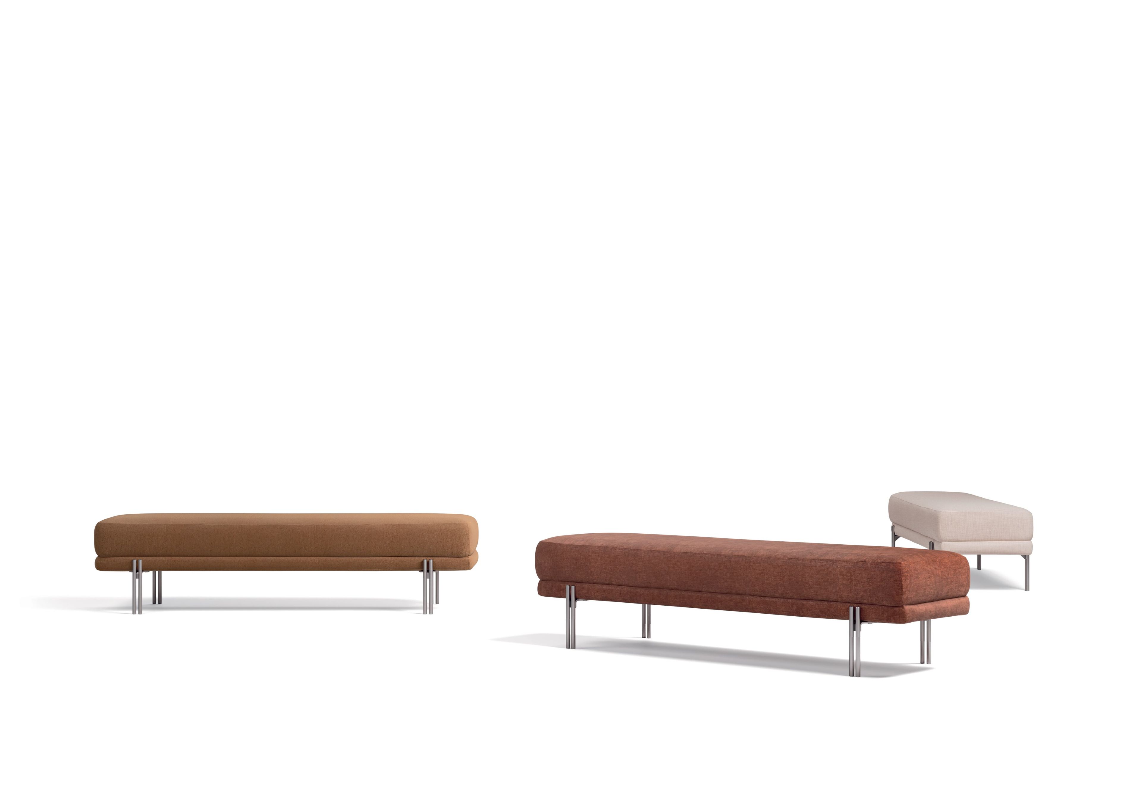 Кожаная мягкая скамья Kico Living Complements ARCH-00048428 - Вид №1