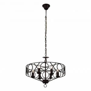 Подвесная люстра ST Luce SL231.403.06 ST LUCE ДИЗАЙНЕРСКИЕ 057909 Коричневый