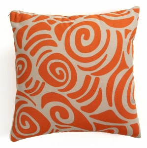 Подушка Kyra Cushion Square T ES256JA13 от La Forma LA FORMA ОРНАМЕНТ 298825 Оранжевый