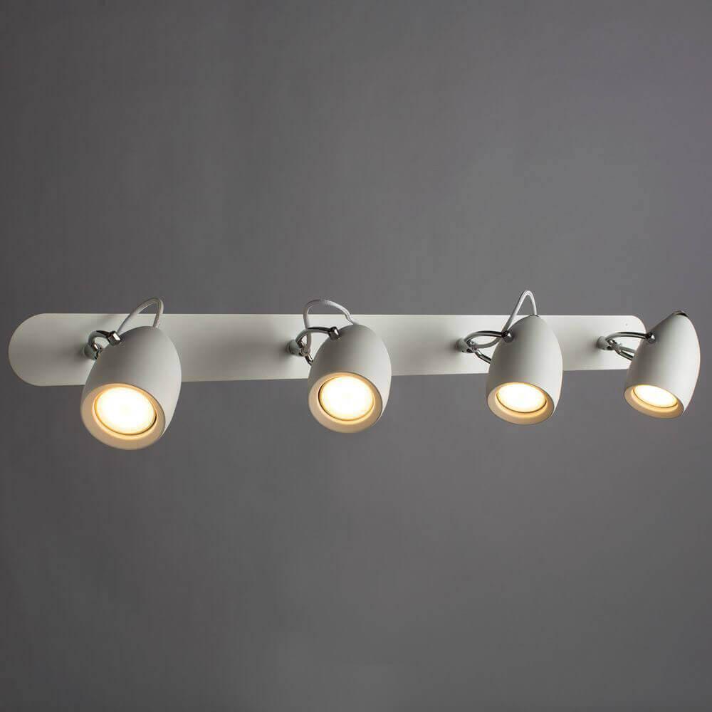 Спот потолочный галогеновый белый Atlantis A4004PL-4WH ARTE LAMP ATLANTIS 00-3891148 Белый - Вид №1