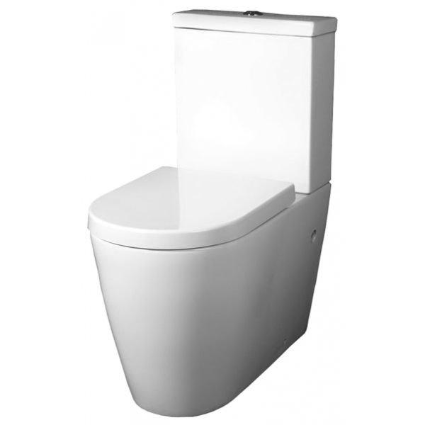 Унитаз-компакт BelBagno MARINO безободковый Компакт унитаз с бачком Белый BELBAGNO  Китай  - Вид №1