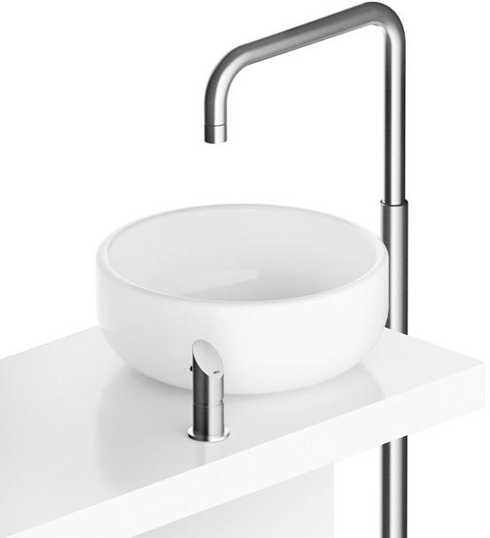 MGS Смеситель для раковины напольный однорычажный из нержавеющей стали Contemporary sun-id-1438400 - Вид №1