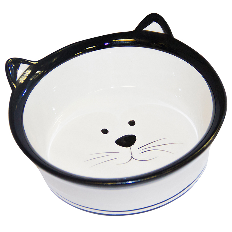 ПР0042261 Миска для кошек Kitty керамика малая 11х5см 90мл MAJOR 
