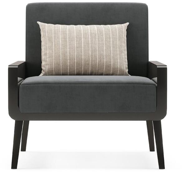 PRADDY Кресло из ткани с подлокотниками  Ml225  - Вид №1