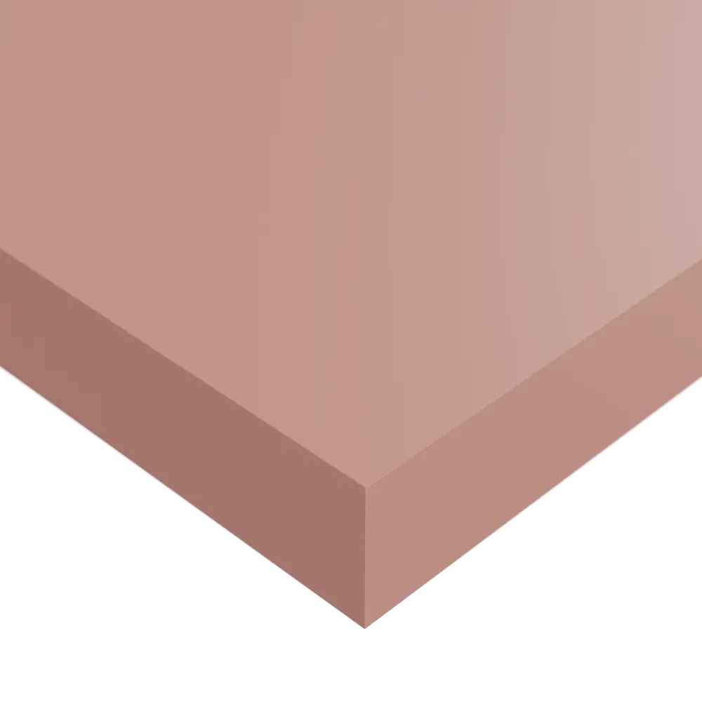 Полка настенная Spaceo Bistro 60x23.5 см МДФ цвет розовый STLM-2192093 - Вид №3